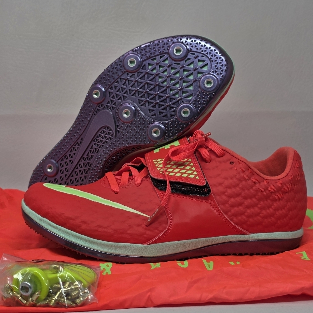Nike High Jump Elite Bright Crimson Track & Field Men's Size 6.5 FZ9636-600 New